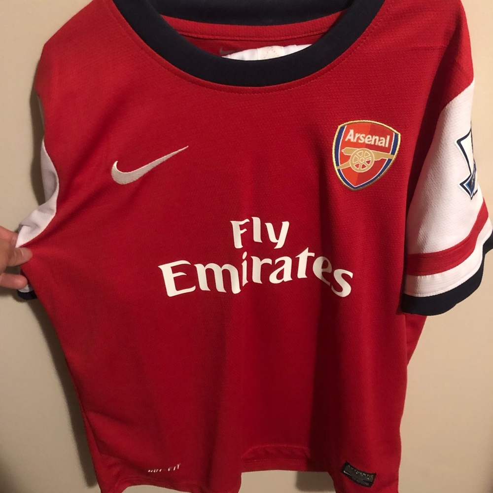 RARE Nike youth medium 26 Arsenal 2013-2014 home kit